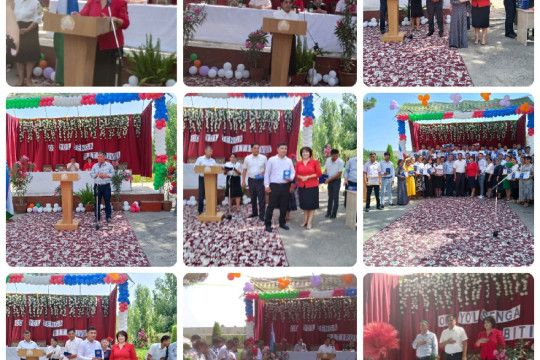 " White road, graduate!" at Namangan Industrial Technical College an event was held