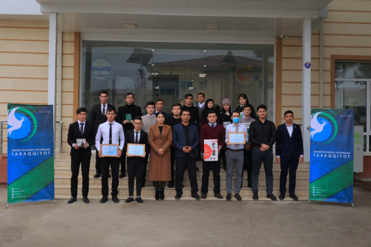 The student team of NamECI took part in the competition "Konstitusiya bilimdonlari (Experts on the Constitution)"