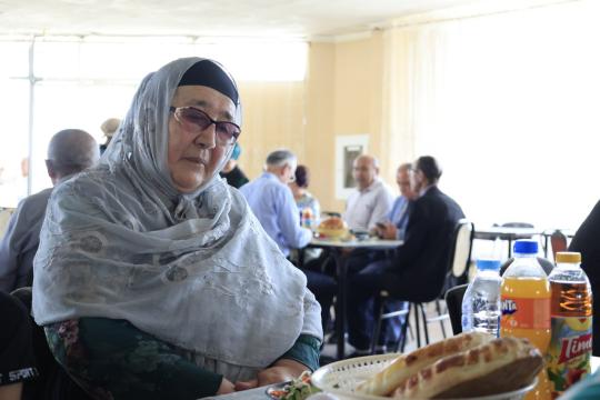 Institutda Xotira va qadrlash kuni munosabati bilan tashkil etilgan tadbir ishtirokchilari.