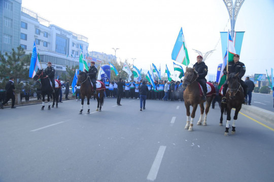 Running marathon "New Breath" starts in Namangan