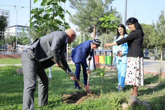 “Maʼrifat ulashib” loyihasi doirasidagi adabiyot bayrami talabalar turar-joyida davom etdi