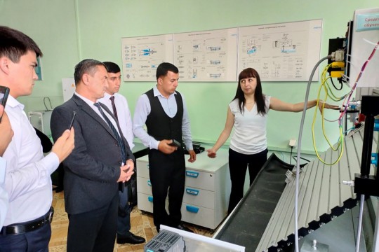 The students of the National Academy of Sciences are participating in practical exercises in Belarus