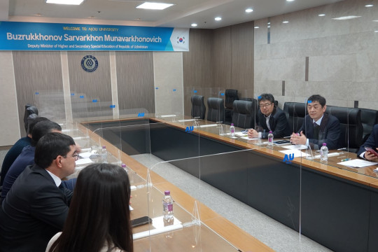 A joint educational program will be launched with Korean Aju University