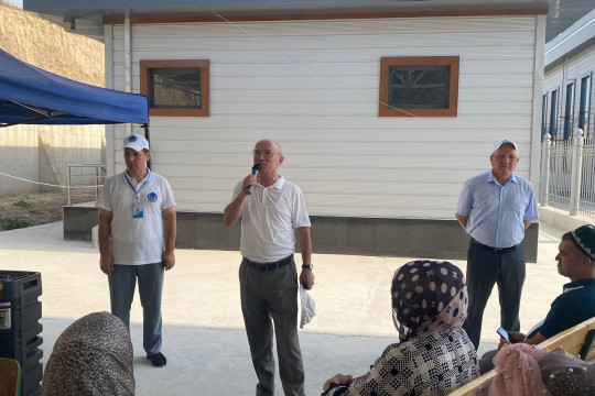 The rector of NamECI visited the testing center of the Knowledge and Skills Assessment Agency in Namangan and took part in the entrance exams to HEIs