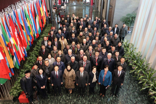 The participants of the Uzbekistan-China education forum visited the China Foreign Language Exchange and Cooperation Center