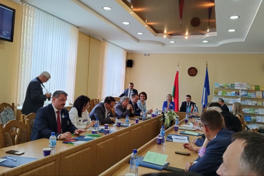 Head of the Department of Transport Logistics NamECI took part in a conference in Belarus