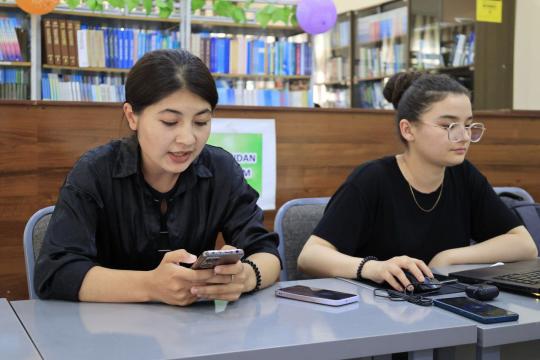 Institut talaba-yoshlari o'rtasida Intellektual haftalik doirasida “Zakovat” o‘yini o'tkazildi