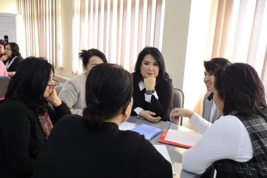 A "Zakovat" game was held between women professors and teachers at NamECI