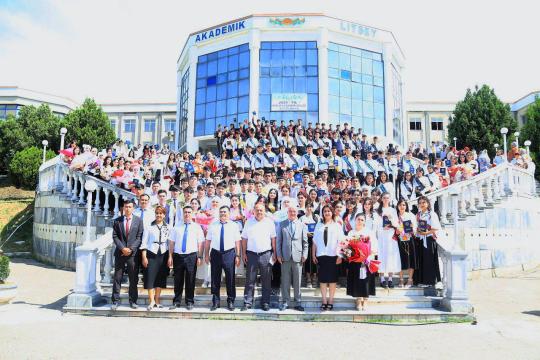 A solemn event dedicated to the graduates of the academic lyceum under NamECI was held