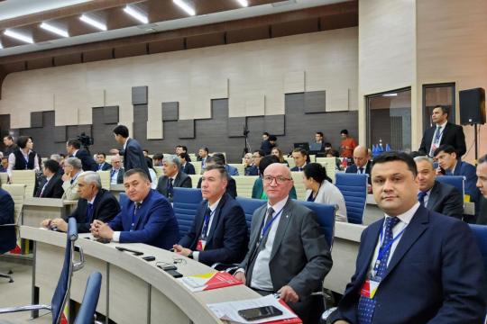 NamECI rector is participating in the second Uzbekistan-Great Britain educational forum