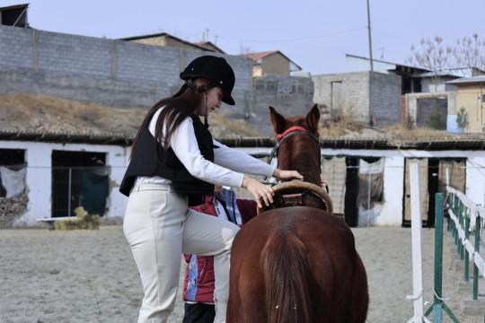 NamECI students visited the Cavalry School of the National Guard in Davlatabad district