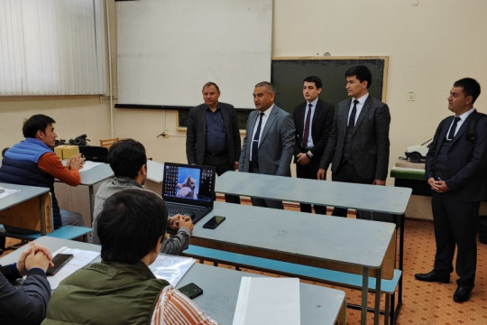 The visit of NamECI representatives to Kazan Federal University continues