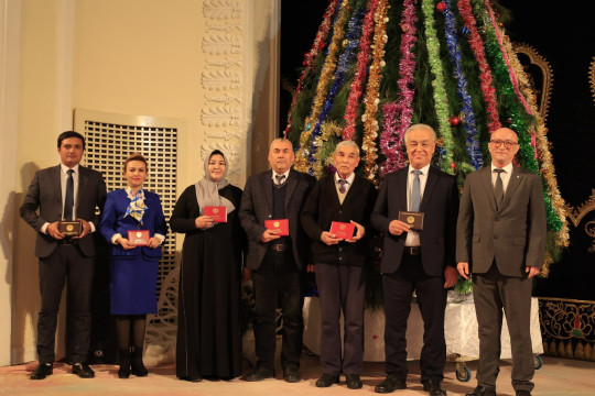 On the eve of the New Year, professors and teachers who received scientific titles and degrees were awarded their diplomas