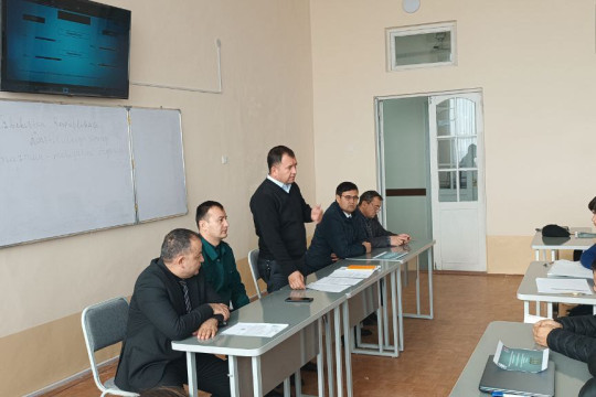 The optional course "Study of the essence of the Constitution of the Republic of Uzbekistan" was held