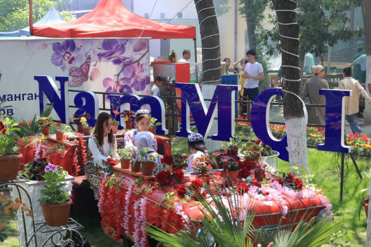 NamECI is actively participating in the 62nd International Flower Festival, which started in Namangan