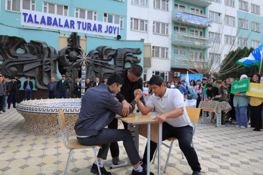 Institut talaba-yoshlari o‘rtasida «Harbiy-sport o‘yinlari» o‘tkaziladi