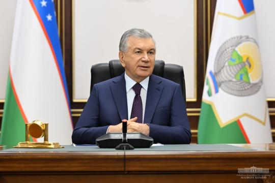 Prezident Shavkat Mirziyoyev videoselektor yigʻilishini oʻtkazadi