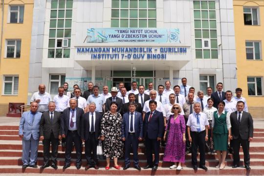 The republican scientific-practical conference on "Prospects of production of innovative construction materials and innovations in construction" was held at the institute.