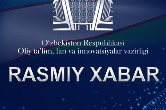 2023/2024-o‘quv yili qabulida kollej va texnikumlarga o‘qishga tavsiya etilmagan abituriyentlar diqqatiga!