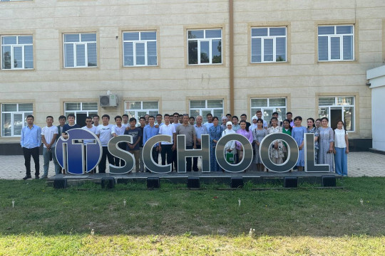 Introductory training was held for IT students at the Namangan branch of "IT Park"