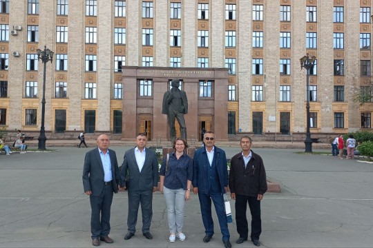 NamECI representatives went to South Ural State University