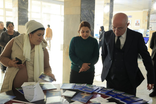 NamECI information resource center organized an exhibition dedicated to the day of adoption of the Constitution