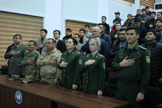 Transport fakultetida “Mardlar qo‘riqlaydi Vatanni” mavzusida bayram tadbiri bo‘lib o‘tdi