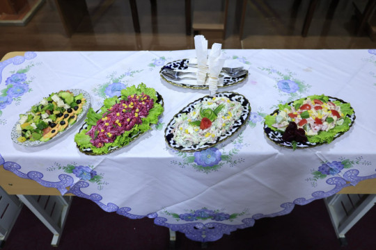 "Tasty salad" competition was held in the student residence of the institute