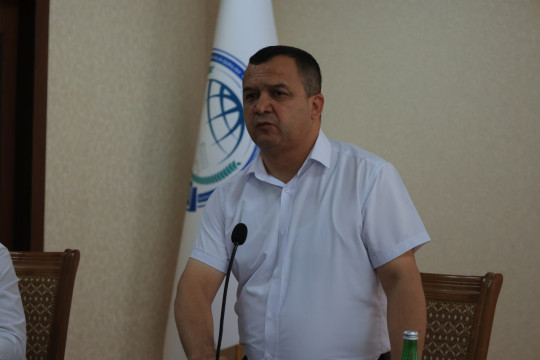 NamECI vice-rector for scientific affairs and innovations Muhammadjon Dadamirzaev held an open dialogue with doctoral students