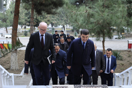 Governor of the province Shavkatjon Abdurazzakov got acquainted with the new projects of NamECI scientists