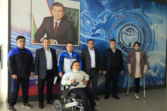 A motivational event dedicated to the International Day of Persons with Disabilities was held at the Namangan Engineering and Construction Institute on December 3