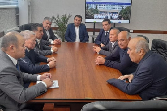 A group of professors and teachers from Osh State Technical University and Batken State University visited the Namangan Engineering-Construction Institute