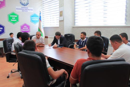 Young people attached to NamECI were invited to the institute