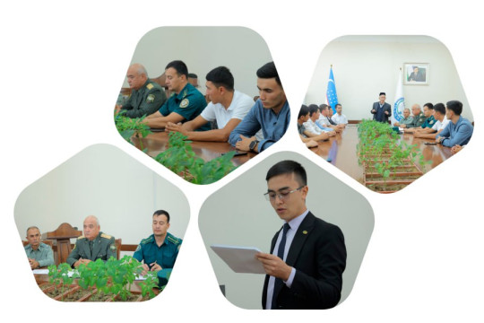 A meeting of the public group "Shield" was held at the Namangan Engineering and Construction Institute