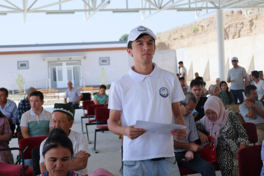 NamMQI ko‘ngillilari abiturientlarning ota-onalari o‘rtasida ijtimoiy so‘rovnoma o‘tkazdi