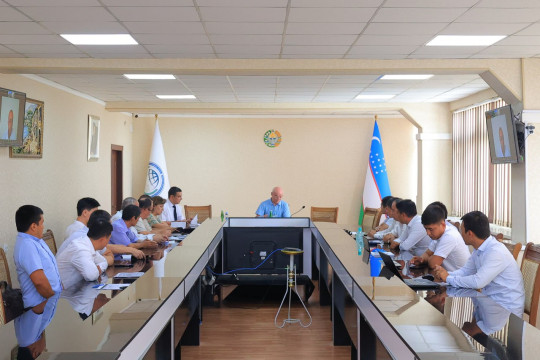 Rector communicated with doctoral students and intern-researchers