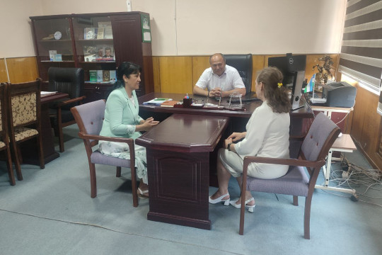 NamISI was visited by a teacher of the department of the course for training foreign citizens of Vladivostok State Unive