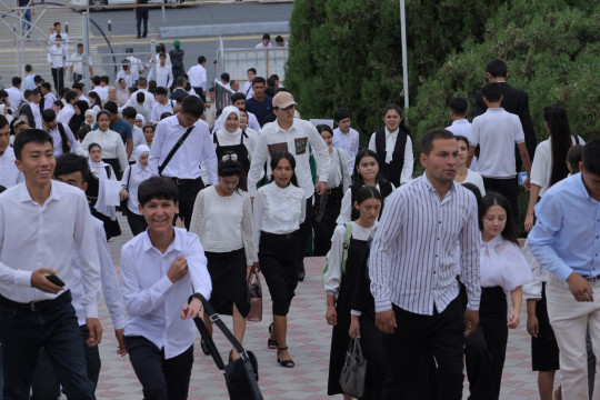 Namangan muhandislik-qurilish institutida yangi o‘quv yilining boshlanishiga bag‘ishlangan tantanali tadbir bo‘lib o‘tdi