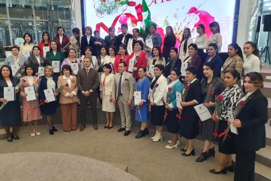 The chairman of the women's council of the institute was awarded the honorary certificate of the ministry