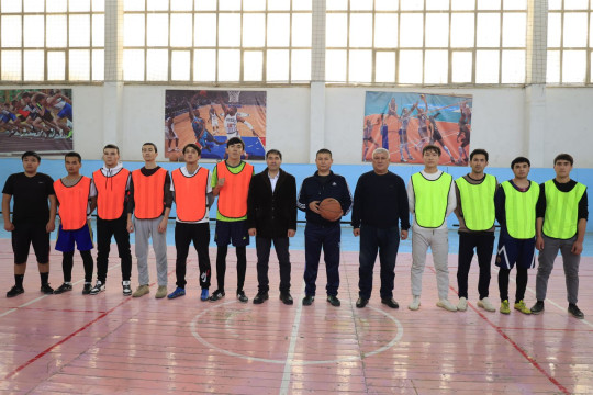 The final match of the institute stage of the boys' basketball competition was held within the "Student League"