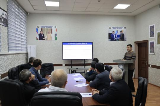 A scientific seminar was held at the institute with the participation of a TATU professor