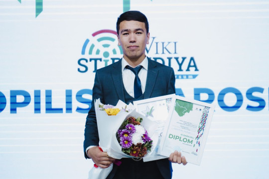 The NamECI student was among the winners of the WikiStipendiya project