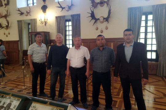 A trip to the Mirsky and Nesvizhsky castles was organized for the NamECI delegation