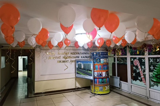 New Year's celebration at NamECI student residence...